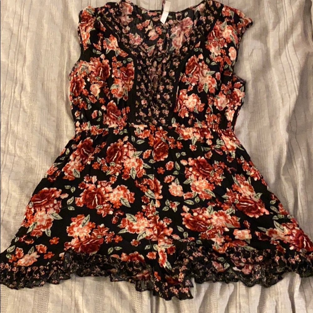 Floral romper